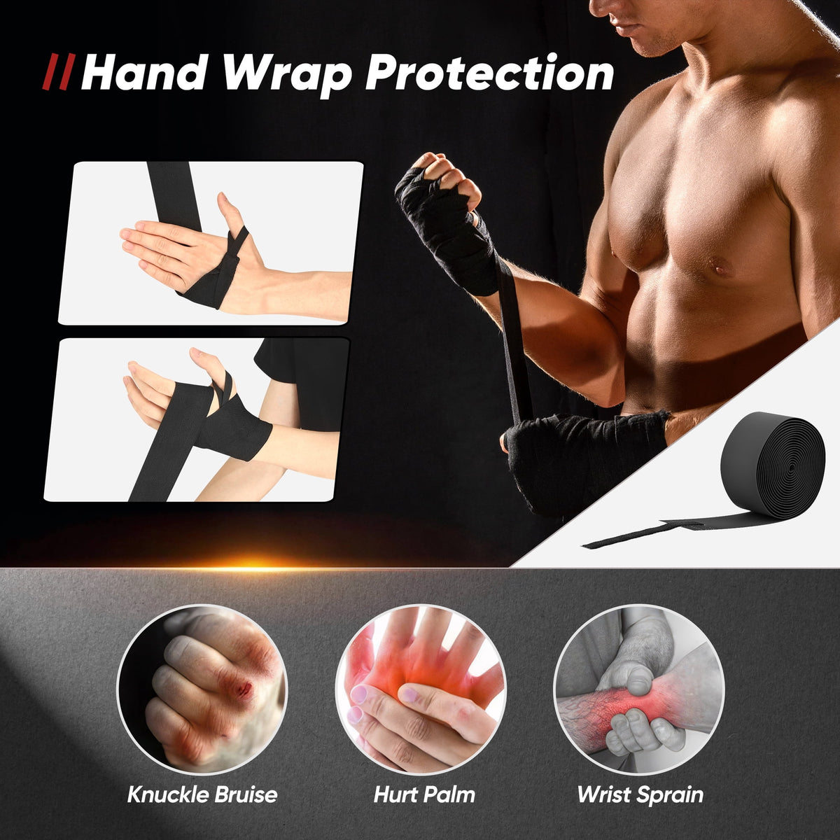 Doulami Punching Bag for Adults 4FT PU Heavy Boxing Bag Set Hanging Boxing Kit w/ Gloves, Red